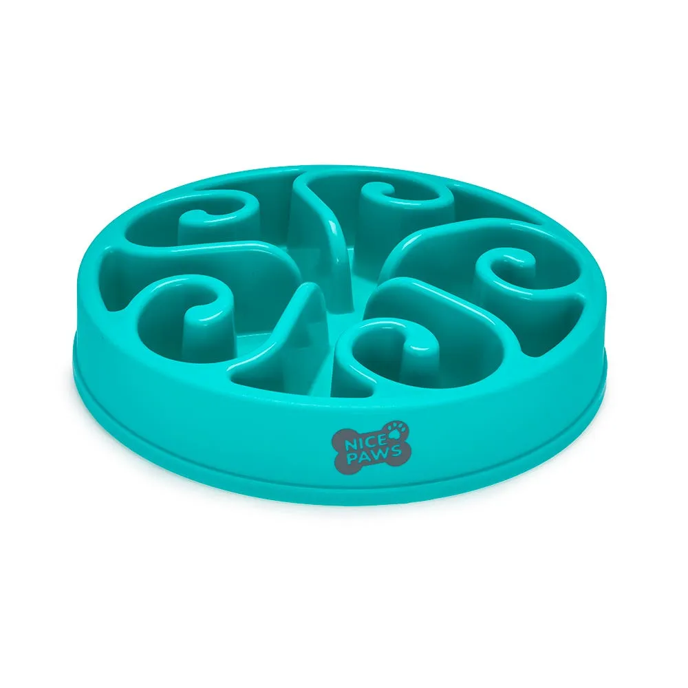 Nice Paws Pet Slow Feeder Bowl 30cm (Asstd.)