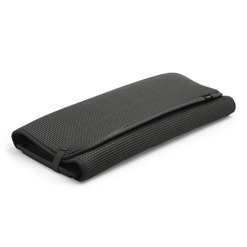 Umbra Udry Microfibre Drying Mat with Rack (Black)
