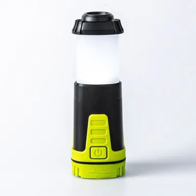 Camping Essentials 'Multi-Function' LED Lantern Light (Black/Green)