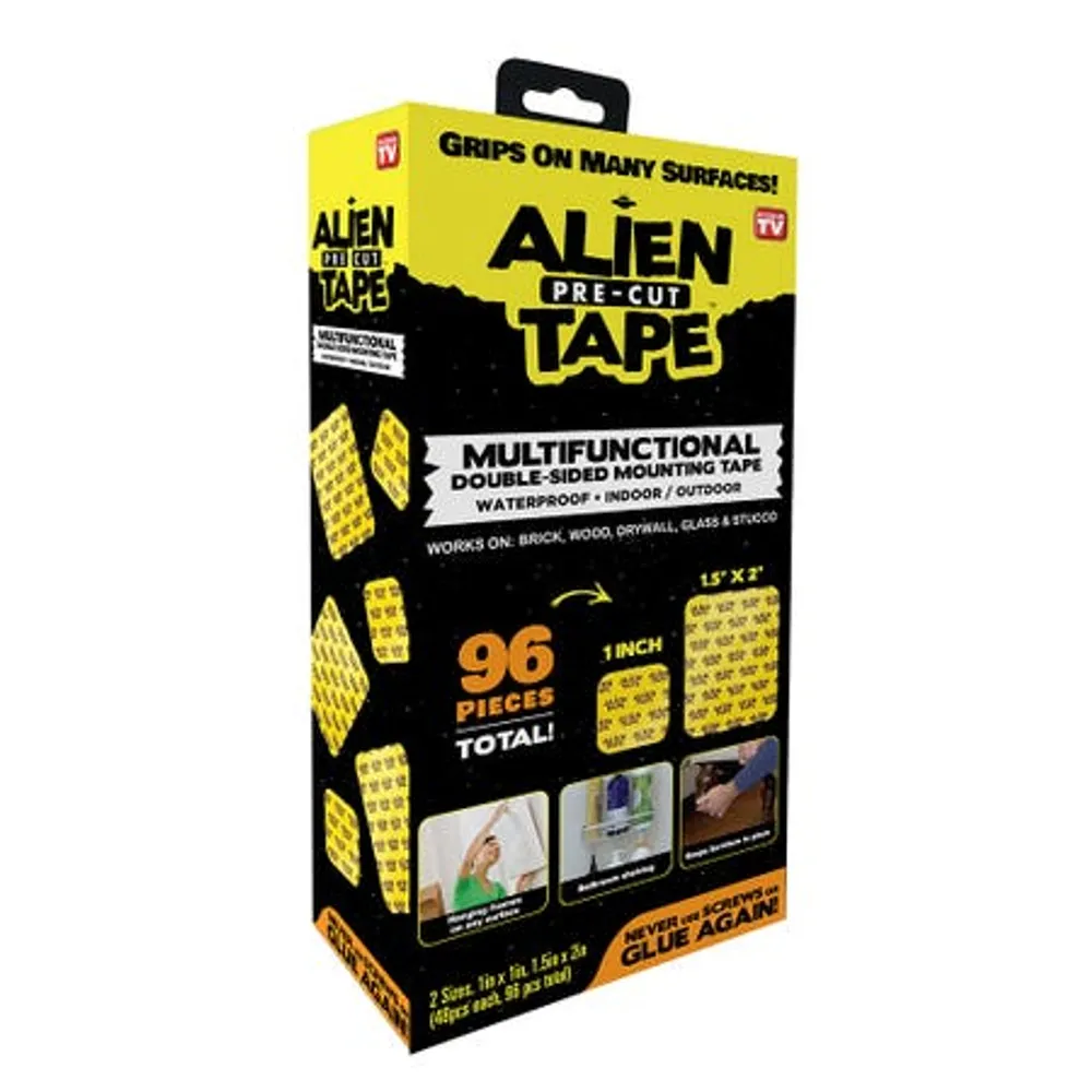 Alien As Seen On Tv Pre-Cut Mutifunctional Tape - Set of 96