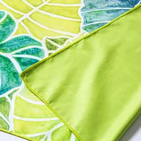 Waci Fast Drying 'Lush Leaves' Microfiber Beach Towel (Multi Colour)