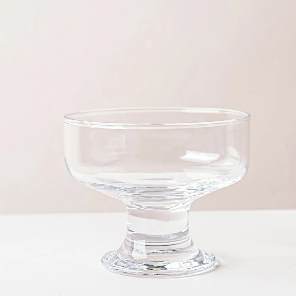 Pasabahce Iceville Glass Ice Cream-Dessert Bowl - Set of 6 (Clear)