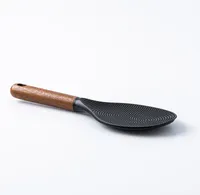 Staub Prep Simple Silicone Rice Spoon (Black)