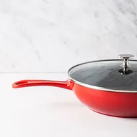 Staub France Daily Pan with Glass Lid 2.8L (Cherry)