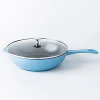 Staub France Daily Pan with Glass Lid 2.8L (Light Blue)