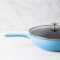 Staub France Daily Pan with Glass Lid 2.8L (Light Blue)
