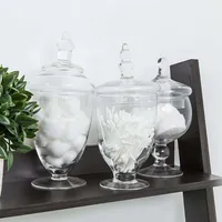 KSP Spa Apothecary Jars - Set of 3