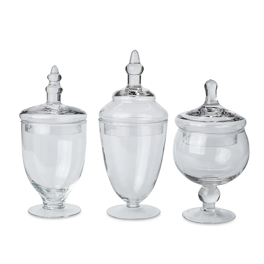 KSP Spa Apothecary Jars - Set of 3