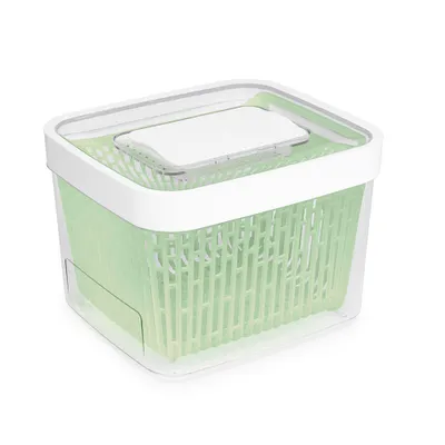 OXO Good Grips Green Produce Saver 4.3QT (White/Green)