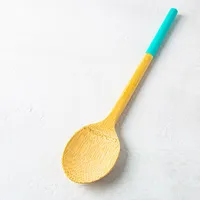 Pebbly Bamboo Mixing Spoon 12" (Asstd.)