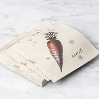 Harman 3-Ply 'Carrot' Paper Napkin - Set of 20 (Natural)