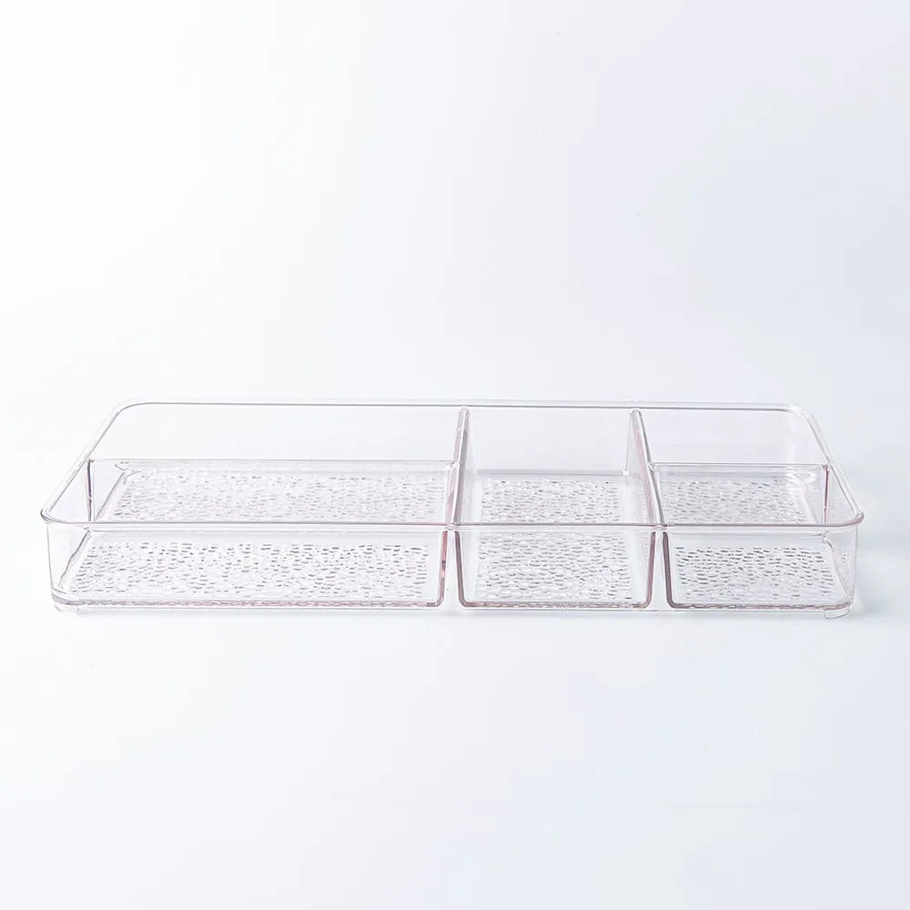 iDesign Rain -Section Divided Tray