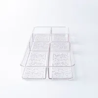 iDesign Rain -Section Divided Tray