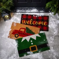 KSP Christmas 'Snowman' Coir Doormat (Multi Colour)