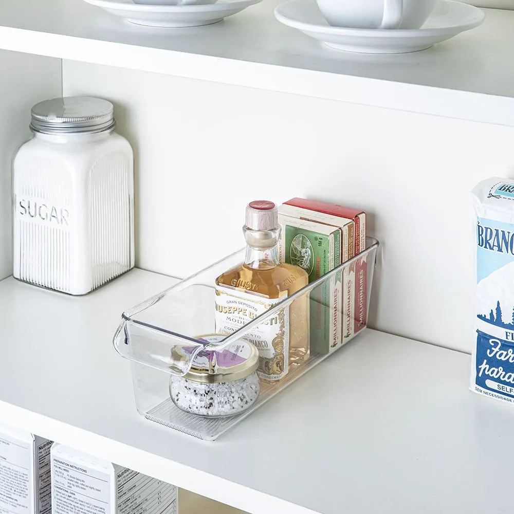 iDesign Linus Pantry Organizer Pullz Binz (Small) 4x11.5x3.5"