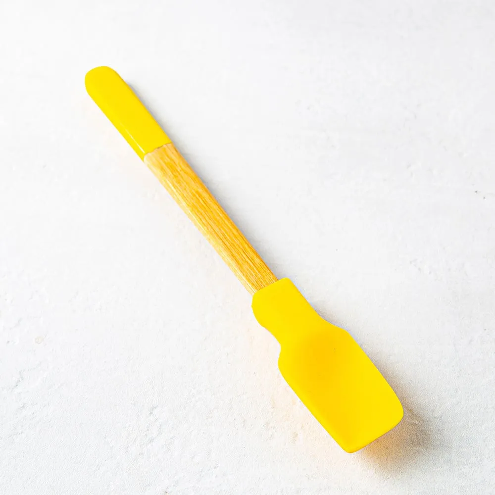 Pebbly Bamboo Mini Silicone Spatula Ea. (Asstd.)