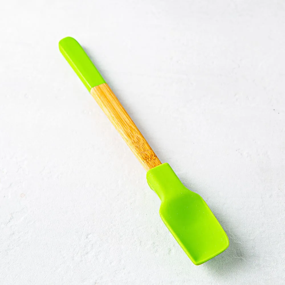 Pebbly Bamboo Mini Silicone Spatula Ea. (Asstd.)