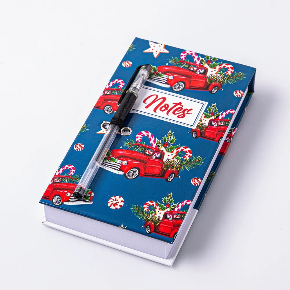 Ty Christmas Memo 'Truck/Tree/Gifts' Notepad with Pen - S/2 (Asstd.)