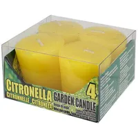 CTG Citronella Votive Candles - Yellow