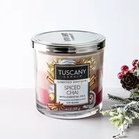 Empire Christmas 'Spiced Chai' Glass Jar Candle (45 Hour Burn Time)