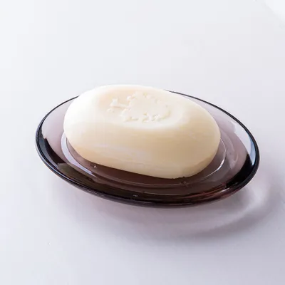 Umbra Droplet Acrylic Soap Dish 5.5" (Smoke)