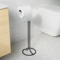 Umbra Squire Toilet Paper Stand 22" (Black)