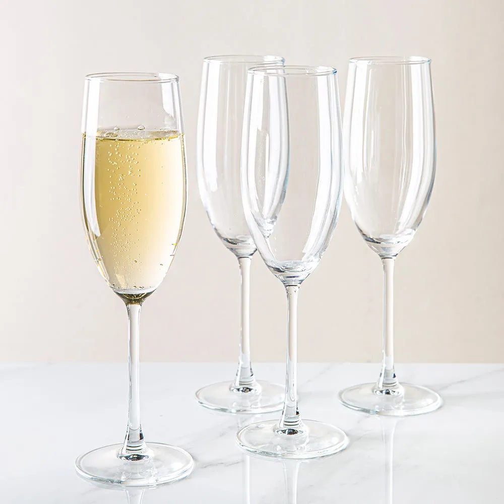 Luminarc Cachet Champagne Flute Set of 4