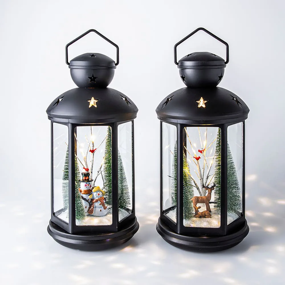 KSP Christmas Lantern 'Kaleidoscope' LED Plastic Lantern (asstd.)