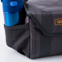 Thermos Basic Plaid Insulated 6-Can Lunch Bag (Charcoal)