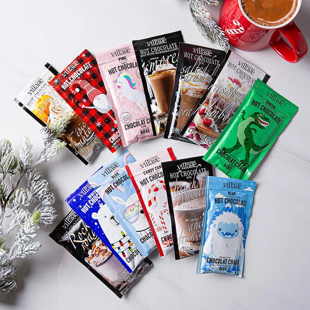 Gourmet Du Village Single Serve 'Pumpkin Spice' Hot Chocolate 35g
