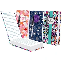 Ty Memo 'Red/Celestial/Ikat' Notepad with Pen (Asstd.)
