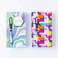 Ty Memo 'Marble/Glasses/Geo' Notepad with Pen (Asstd.)