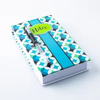 Ty Memo 'Hearts/Circles/Diamonds' Notepad with Pen (Asstd.)