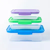 Sistema Nest-It Food Sotrage Container - Set of 3 (Multi Colour)