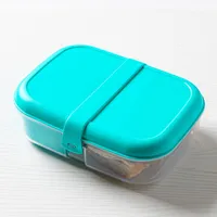 Sistema To Go Ribbon Divided Lunch Container Turquoise