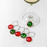 KSP Christmas Joy Wine Charm - Set of 6