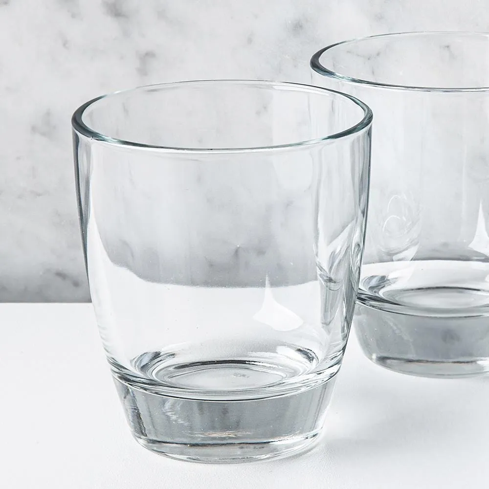 Home Essentials Square Double Old Fashioned Glass - Set of 4