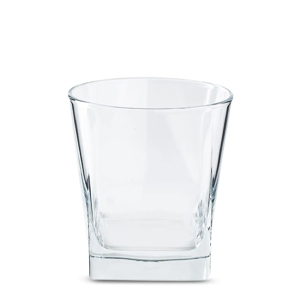 Home Essentials Square Double Old Fashioned Glass - Set of 4