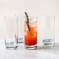 Home Essentials Red Series Bubble Hi-Ball Glass - Set of 4