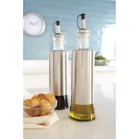 KSP Silo Glass Oil and Vinegar Bottle Combo - Set of 2