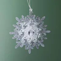 KSP Christmas Dazzle 'Snowflake' Acrylic Ornament