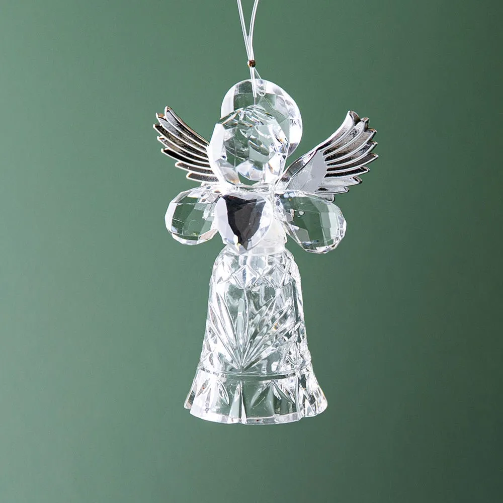 KSP Christmas Dazzle 'Angel with Heart' Acrylic Ornament