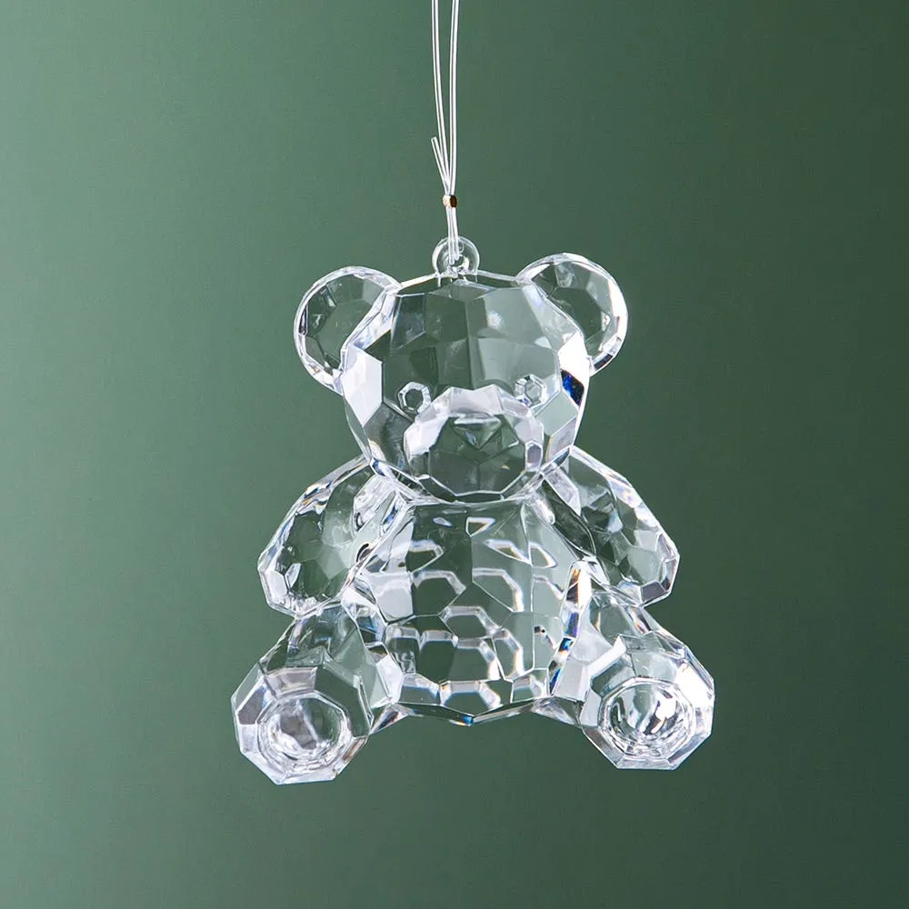 KSP Christmas Dazzle 'Bear' Acrylic Ornament