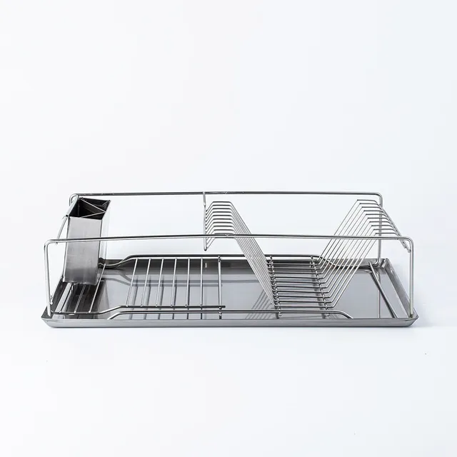 KSP Avanti Dish Rack with Tray (Aluminum)