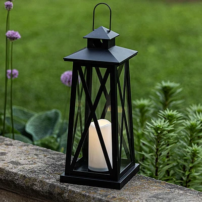 KSP Brighton Indoor/Outdoor LED Lantern Large (Black)