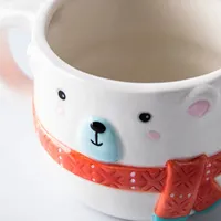 KSP Christmas Character 'Polar Bear' Ceramic Mug 430ml/14.5oz (White)