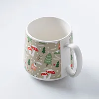 KSP Christmas Hug 'Woodland' Porcelain Mug 580ml/19.6oz. Multi Colour