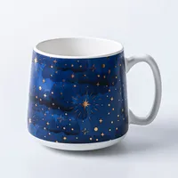 KSP Christmas Hug 'Starry Night' Porcelain Mug 580ml/19.6oz. (Blue)