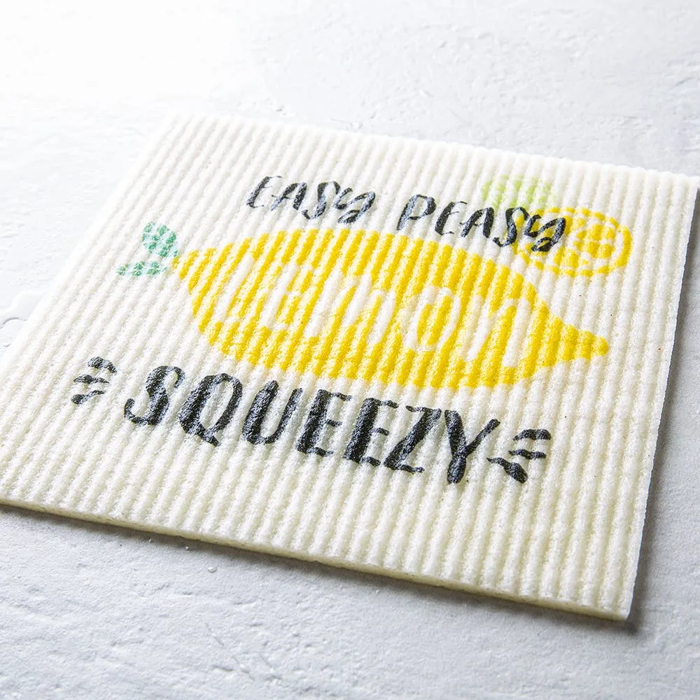 Harman Eco Friendly 'Easy Peasy Lemon Squeezy' Reusable Sponge Cloth