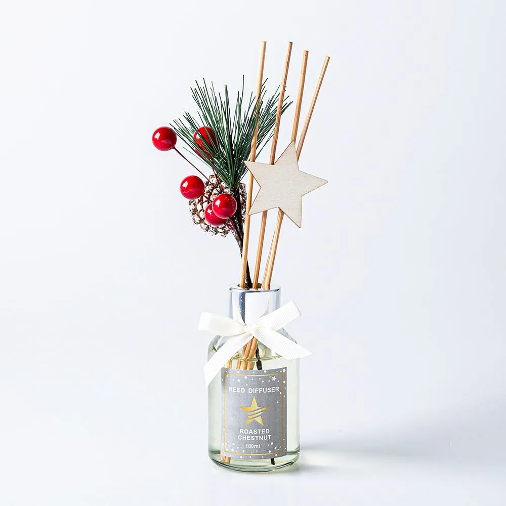 KSP Christmas Sprig 'Roasted Chestnut' Reed Diffuser 100ml